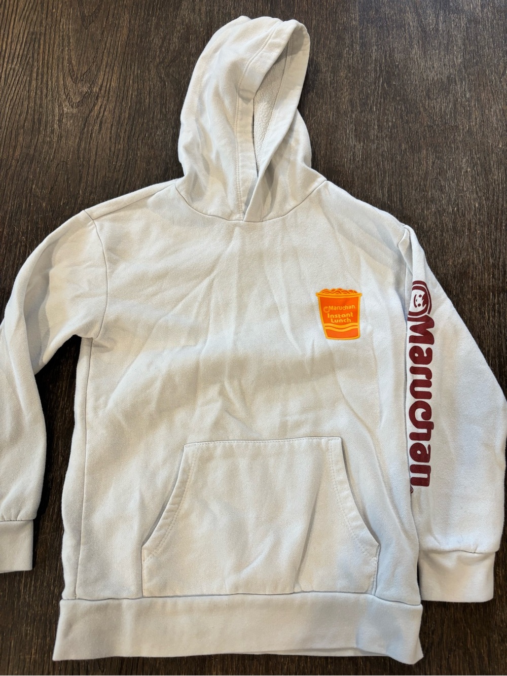 Kids Ramen Cream Hooded Sweatshirt (M)